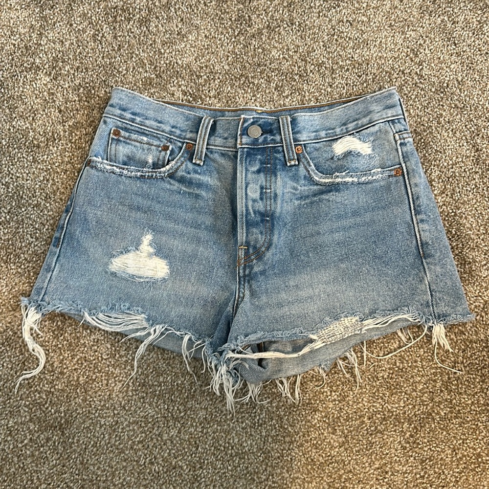 Levi’s Blue Jean Shorts